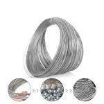 Flat High Low Carbon Steel Wire 0.6mm-6mm Diameter Galvanised Steel Wire