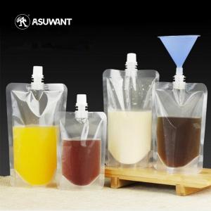 China 1/4oz 120 Mic VMPET Metallized Liner Beverage Spout Pouch wholesale