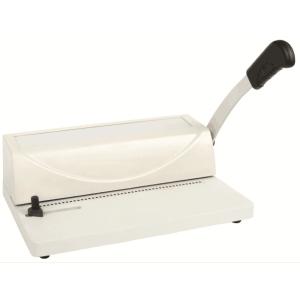 China ABS Plastic 12 Inches A4 Wire Spiral Document Binding Machine IDBM005 wholesale