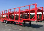 Triangle/Double Star/Double Money Tires 2 Axle Car Trailer For Smooth Transporta