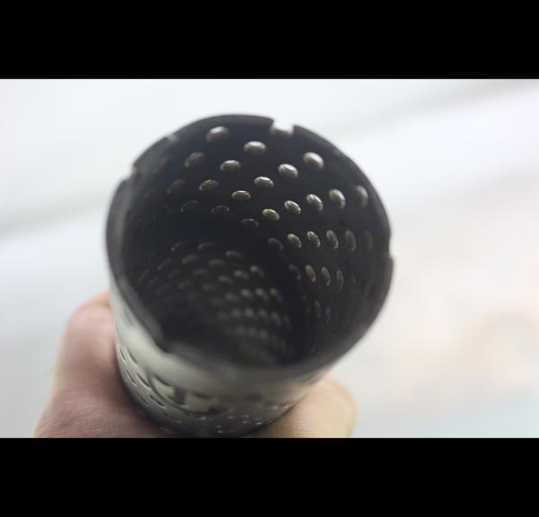 Stainless Steel Perforated Muffler Tubing Air Conditioning Equipment OEM
