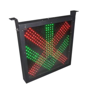 China 600*600mm Toll Station Stop And Go Led Traffic Light Blinker with Product Size 400*400 wholesale