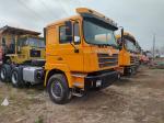 Shacman Used Tractor Truck F3000 6X4 Heavy Head Orange within 6800 x 2500 x