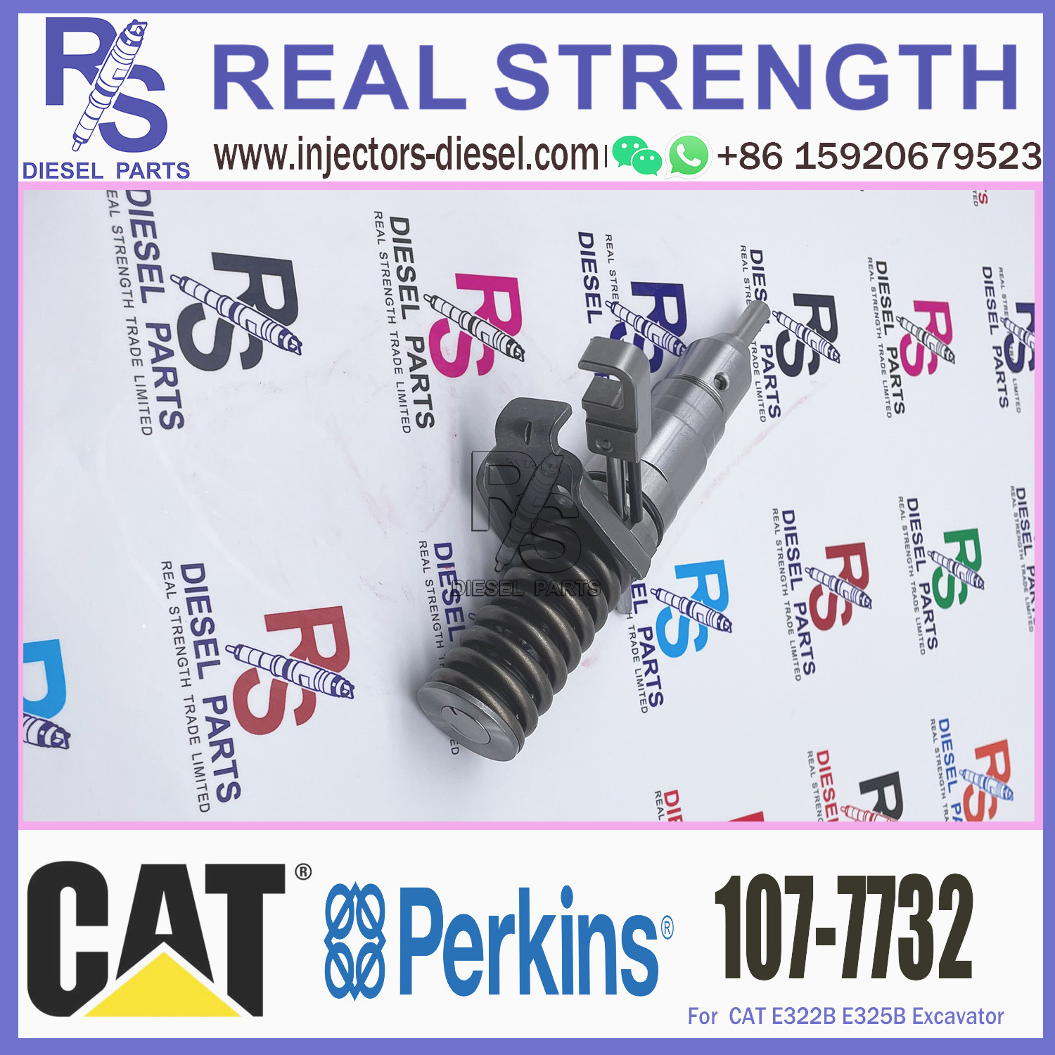 3114 3116 Caterpillar 3126 Fuel Injectors 1077732 107 7732 107-7732