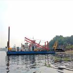 Moving Trolley Optional Cutter Suction Dredger for Lake Sand Harvesting