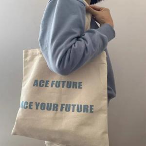 China A4 A3 Custom Printed Canvas Tote Bags For Groceries Printing wholesale