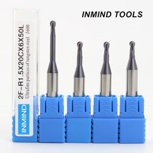 China HRC55 Long Neck Ball Nose End Mill wholesale
