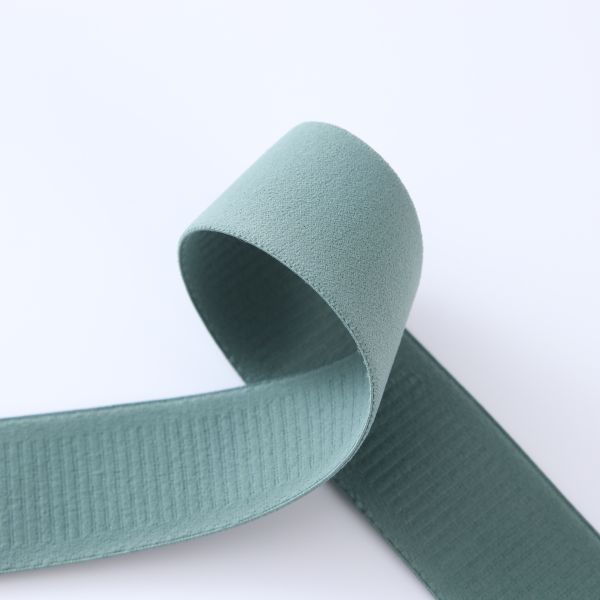 Factory high quality nylon underwear bra wire casing plush back double teeth edge elastic webbing for underwire bra cup