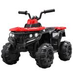 6v ATV Beach Car With Head Lights Rechargeable Electric Ride On Car for Kids 2-6