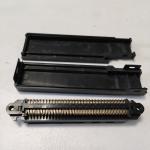 Black Plastic Cover 32 Pair IDC Male Connector / Male Pin Connector