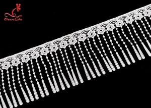 China 12cm Wide Polyester Guipure Lace Chemical Water Soluble Lace Trimmings for Garment Clothing Accessories wholesale