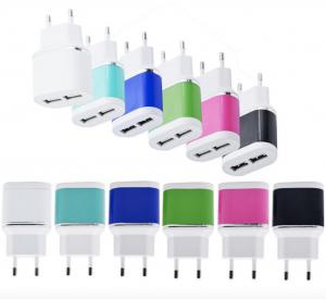 China Top quality competive price dual usbs cell phone chargers travel chargers wholesale