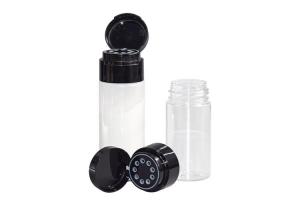 China 100g 150g PETG Cosmetic Pump Bottle Mens Skincare Packaging For Talcum Loose Powders wholesale