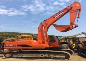 China Professional Used Crawler Excavator Daewoo / Doosan DH220LC-7 with Excellent Engine wholesale