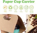 Wine bottle carrier, disposable paper holder,newspaper holder recycling,take