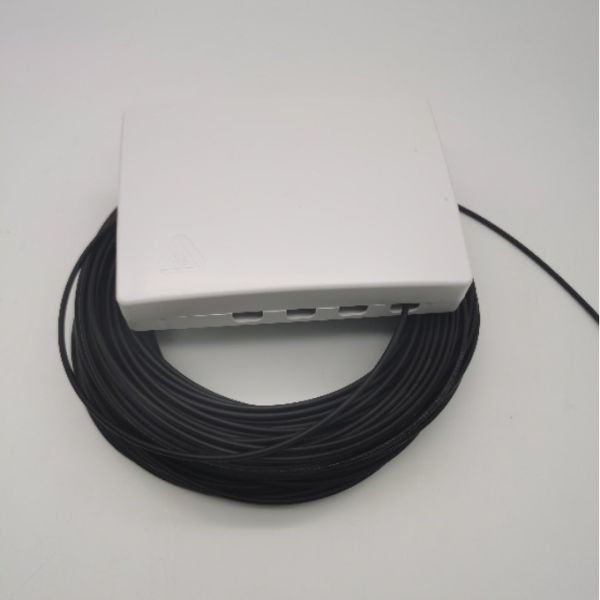 6Cores LC/APC Pre-Connectorized Optical Distribution Box 6Fibers Wall Outlet PTO Box