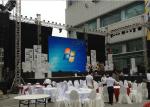 32 x 32 dots Super Bright Rental LED Display 6mm 27777 Pixels / SQM