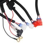 Golf Cart Halogen Headlight & LED Taillight Kit Compatible With EZGO TXT
