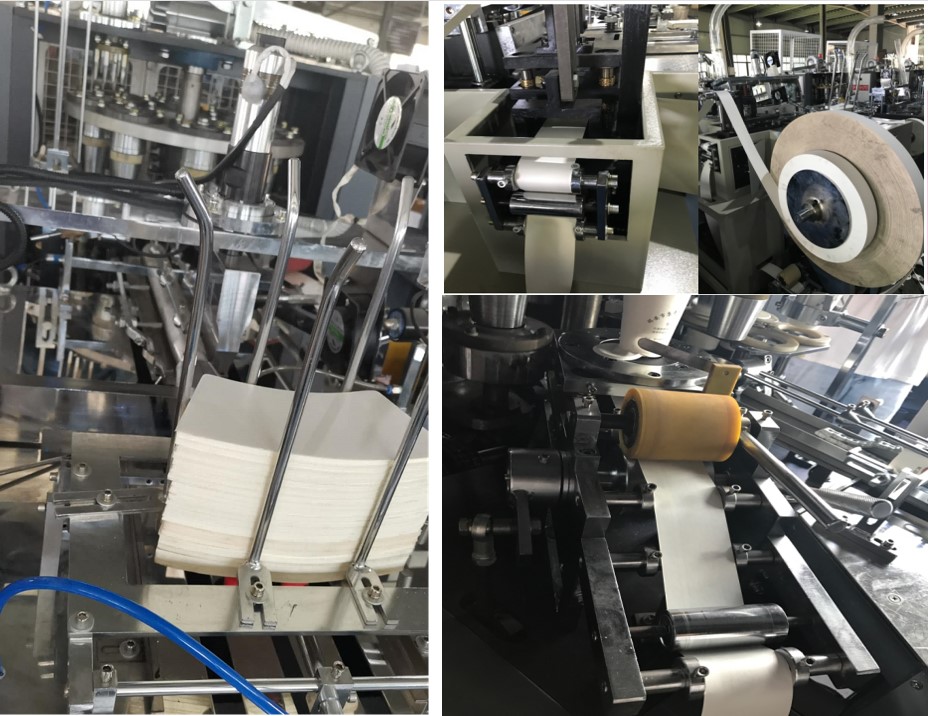 1500kg Industrial Paper Cup Making Machine For Hot And Cold Drinks