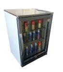 Small Bar Upright Glass Door Freezer 108L 2 To 8 Degree