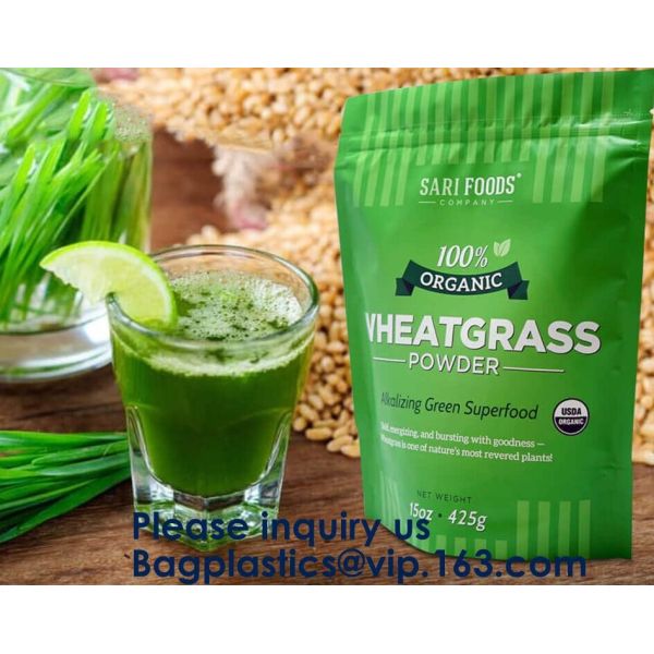 Custom Print Biodegradable Foil Packaging Soft Zipper Stand Up Bottom Gusset Plastic Drinking Pouches Bags With Straws