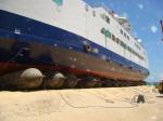 Labor Saving Ship Launching Rubber Marine Salvage Airbags