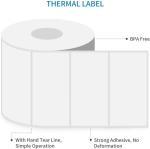 4" X 2" (102 Mm X 51 Mm) Barcode Shipping & Multipurpose Labels, Premium