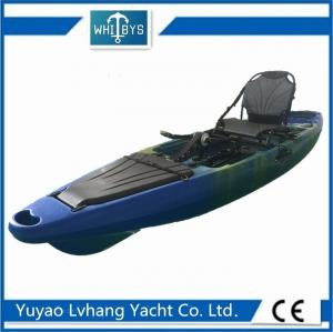 China LLDPE Sea Going Kayak Pedal Drive High Stadium Chair Removalbe Pedal System wholesale