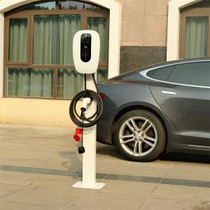China 11kW Floor Mounted EV Charger 16A Electric Car Home Charger CE wholesale