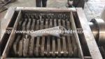 Chemical Drums Shredder Machine PLC Control With Rugged Rotor Blade Cutting