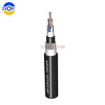 Double Armored Direct Burial Fiber Optic Cable 48 Core OM2 OM3 OM4 GYTA33