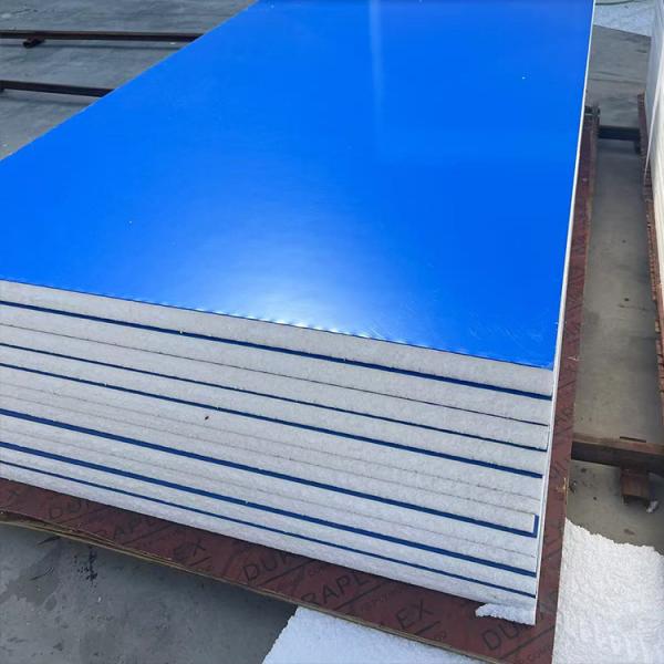 Fire Rating Rockwool Sandwich Panel Class A1 Fiberglass Gypsum Board 50mm