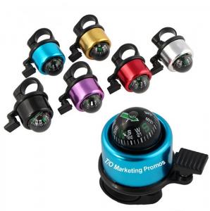 China TOM104924 Aluminum Coloful Bicycle Bell with compass, Aluminum bycicle bell on sale