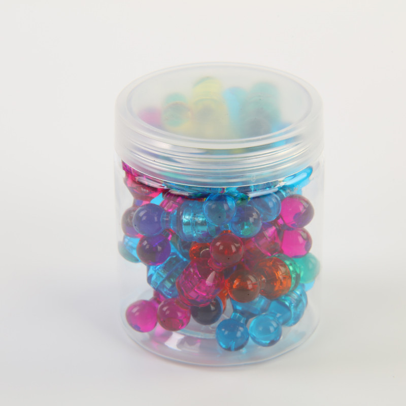 N35 Grade Various Colors Transparent Magnetic Push Pin For Whiteboard