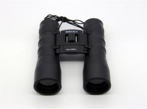 China Black Color Roof Prism Binoculars 87m / 1000m Flexible Eye Cups For Bird Watching wholesale