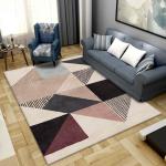 Customized Anti Slip Crystal Velvet Carpet For Living Room 6x9