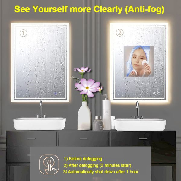 Upgrade Your Bathroom Design with Our Advanced LED Bathroom Mirror