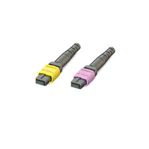 China 16 Cores Male Female MPO Fiber Connector For Quick Reconfiguration wholesale
