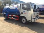 High performance 3000L Special Purpose Truck , vacuum sewage suction truck of