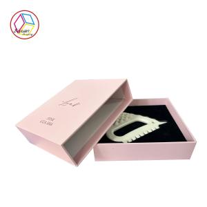 China Pink Cardboard Slide Open Boxes For Cosmetic Products Package wholesale