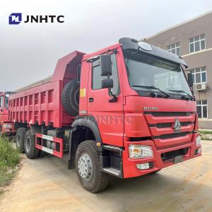 China Sinotruk HOWO 6x4 Mineral Mining Dump Truck Red Euro2 Mine 336hp 60ton wholesale