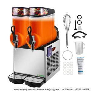 China Air Cooled Electric Rotating Drink Ice Slush Machine For Cocktails wholesale