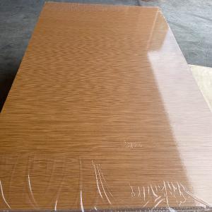 China UV Topcoat Teak Veneer Plywood Engineered Sheets 25mm For Wall Paneling on sale
