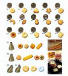 Industrial Rotary Cookie Biscuit Making Machine for food factory