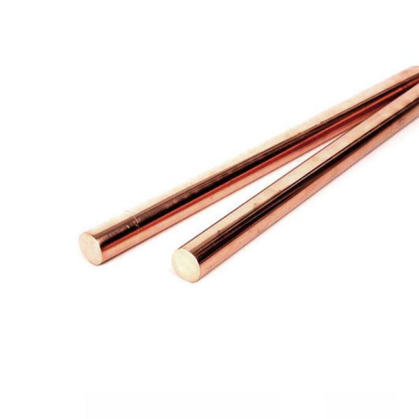 Customization 99.9% C1020 C1100 C11000 Solid Round Rod 50-600mm Red Pure Copper