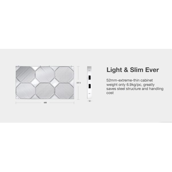 Slim Light 1.87mm Fine Pixel Pitch Led Display Ultra HD