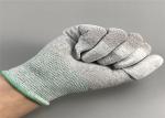 13 Gauge Seamless Anti Static Gloves Knitted Carbon Fiber Material