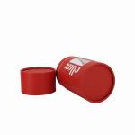 Customized Biodegradable Recycled Box Kraft Paper Tube Transparent PVC Gift
