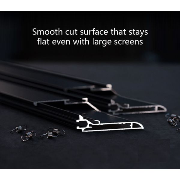 Thin Fixed Frame Screen Long Throw Home Theater Projection Screens 120 Inch