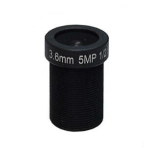 China Economic 1/2.5&quot; 3.6mm/6mm/8mm/12mm/16mm F2.0 5MP M12 Mount IR MTV Lens for security camera wholesale